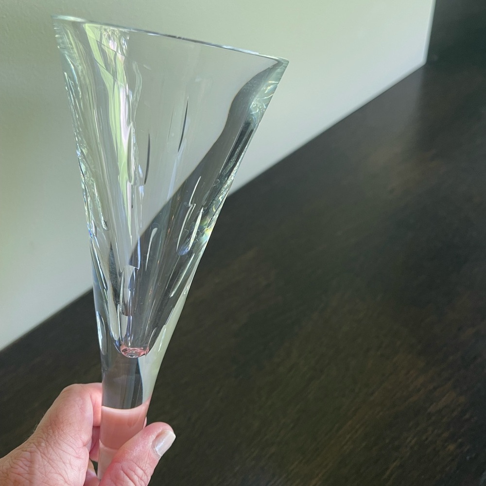 Waterford Crystal John Rocha Incline Reed wine - Picture 2 of 7
